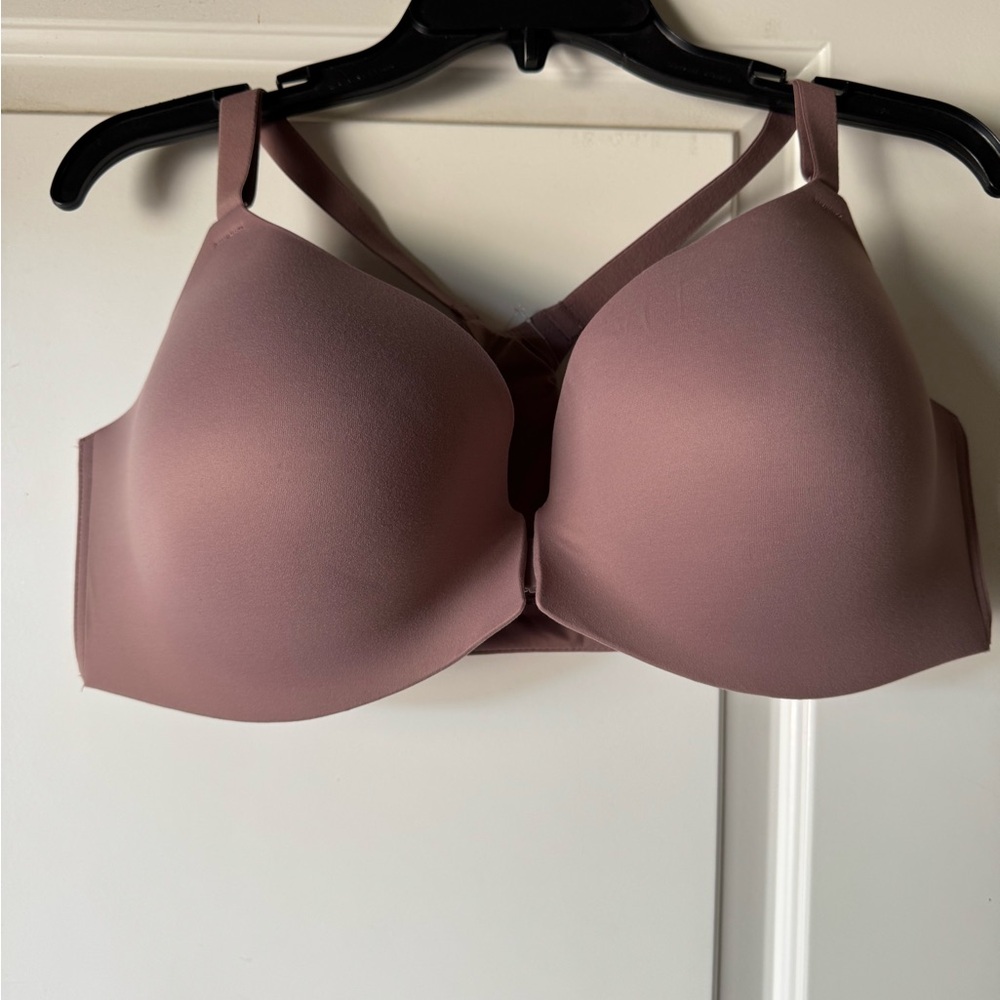 Soma Enbliss Front Close Racerback Bra Size 40DD NWT. French mauve